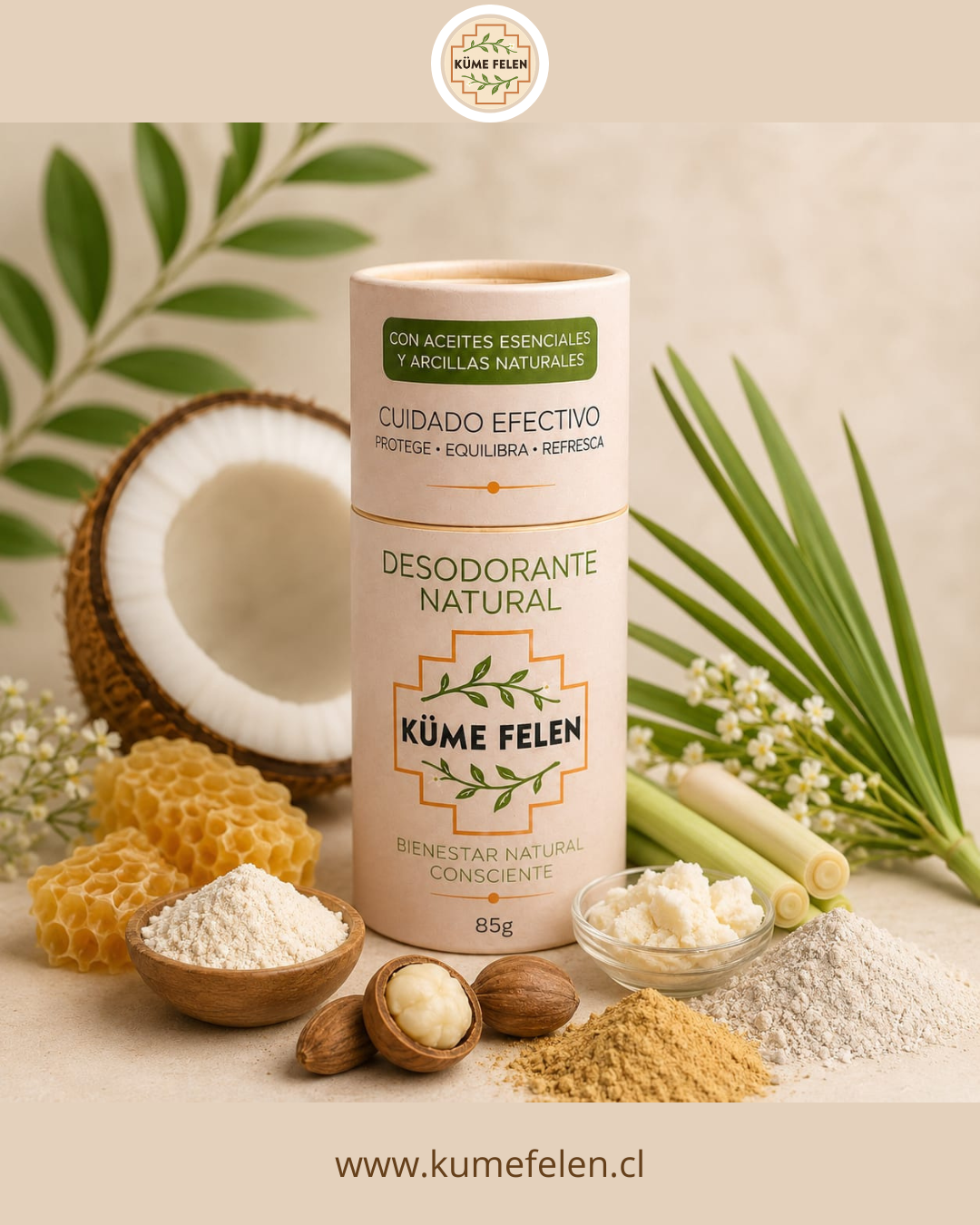 Desodorante Natural y Orgánico
