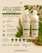 Shampoo y Acondicionador Anticaída Natural Küme Felen