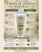 Pasta dental natural y Organica