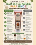 Pasta Dental Natural para Niños Sabor Chocolate | Küme Felen